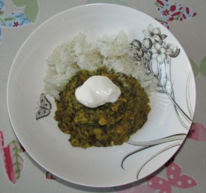 Frugal Dahl and Rice recipe