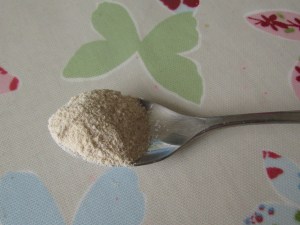 Calcium supplement made from eggshells