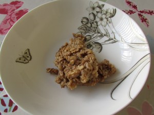 Leftover porridge makes oatmeal biscuits