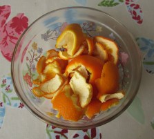 Orange and lemon peel