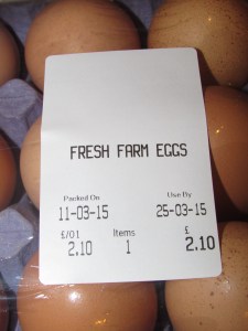 Oxford covered market 15 farm eggs