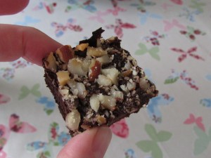 Black bean and brazil nut sugar free brownies