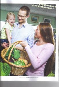 Feed a family in the green parent page 1a