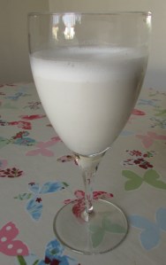 home made rice milk