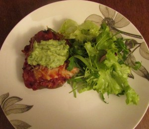 leftover rice stuffed peppers
