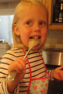 Sugar free gluten free banana flapjacks